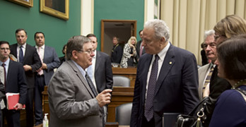 Subcommittee Chairman Burgess and NHTSA Administrator Dr. Mark Rosekind, Ph.D.