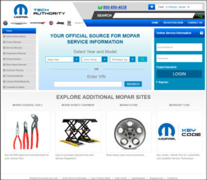 Mopar Tech Authority Website